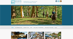 Desktop Screenshot of byronhinterland.com.au