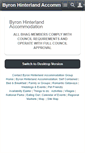 Mobile Screenshot of byronhinterland.com.au